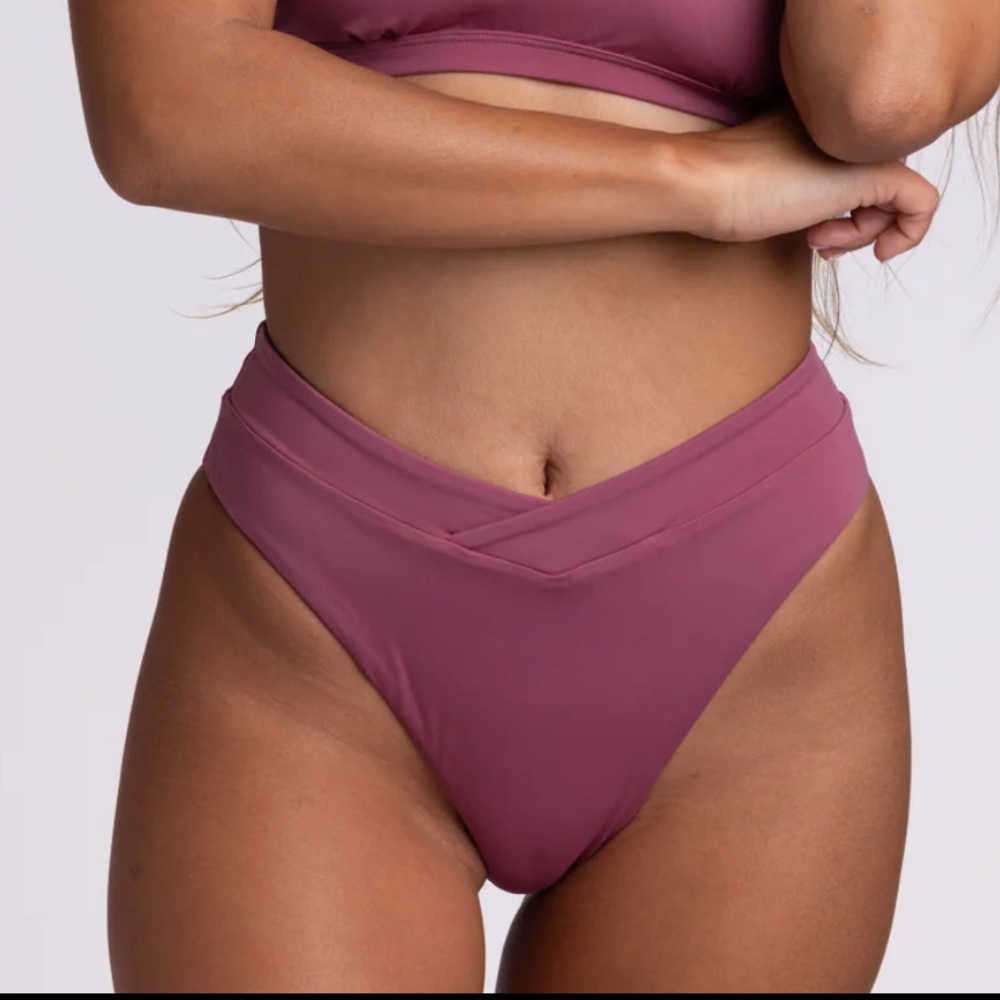 Jolyn Clothing Pink Bikini Bottom